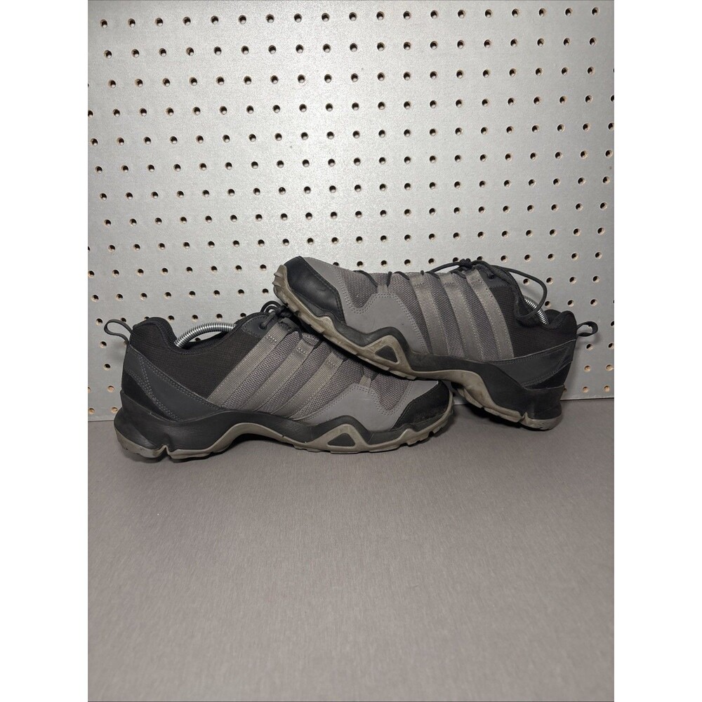 Adidas Terrex AX2R Shoes Mens Size 12 Grey Gray Black Trail Hiking Sneakers - Picture 14 of 15